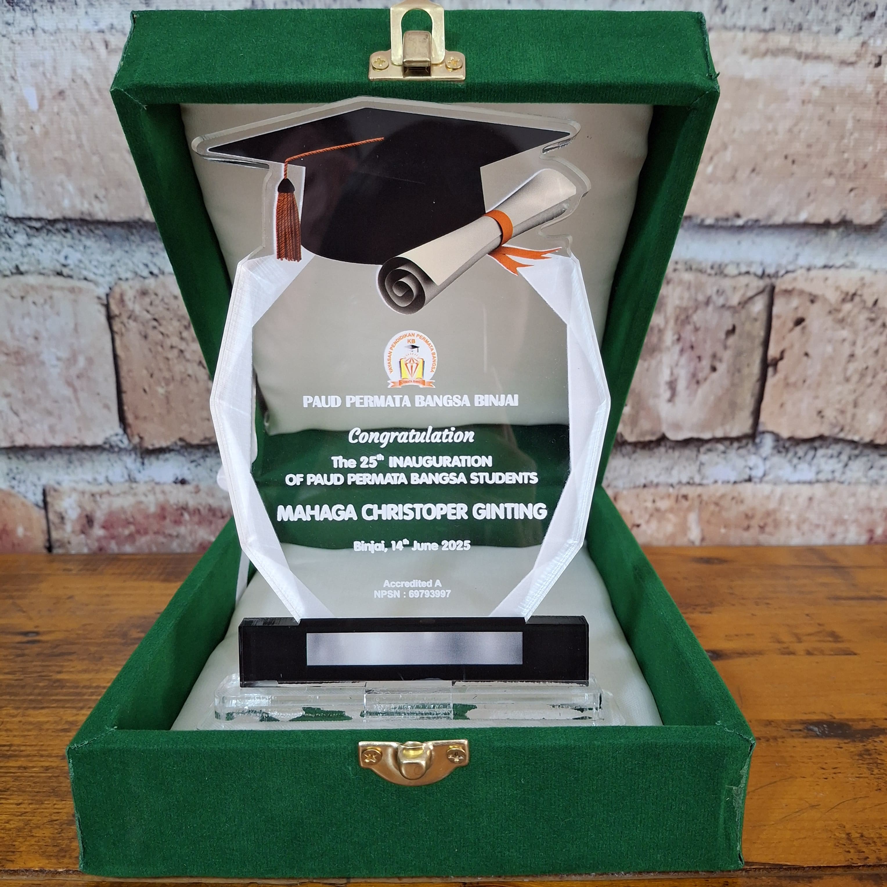 Plaque/Plakat PPB Binjai